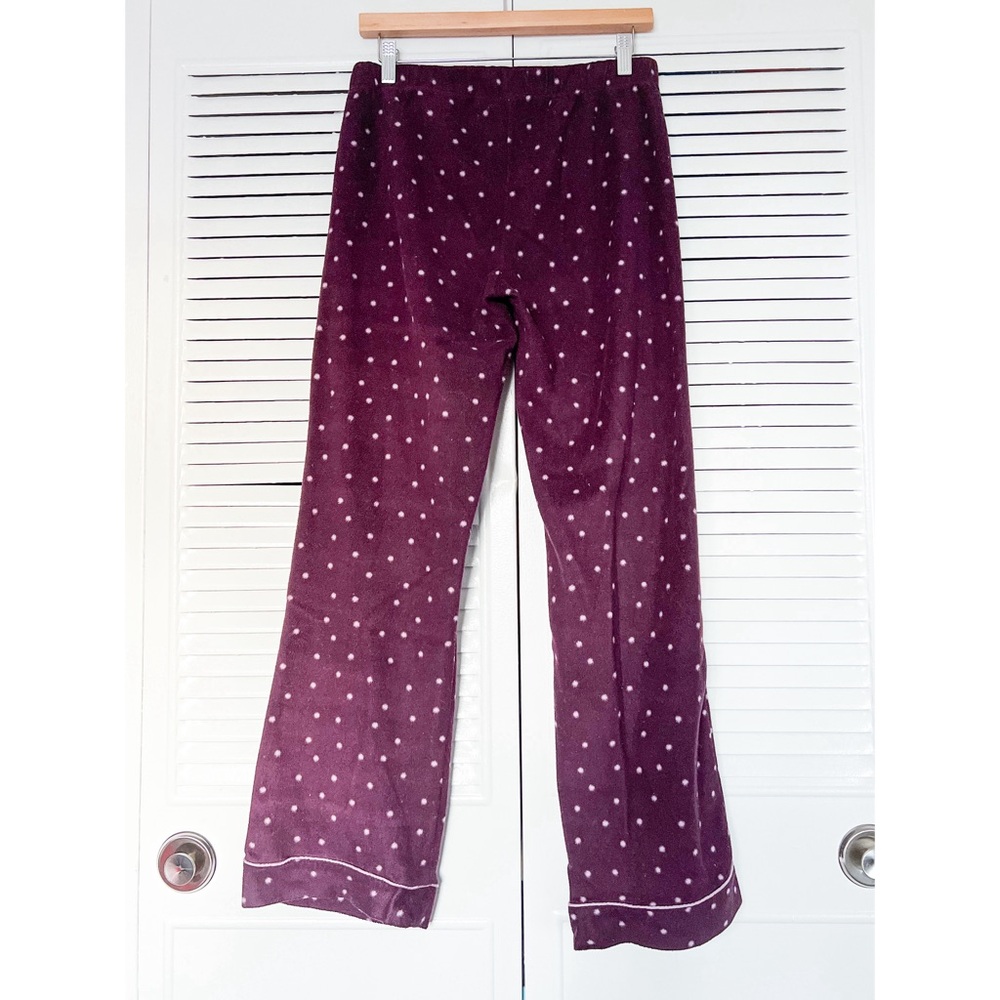 Gilligan & O’Malley | Fleece Polka Dot Pajama Pants - Picture 2 of 6